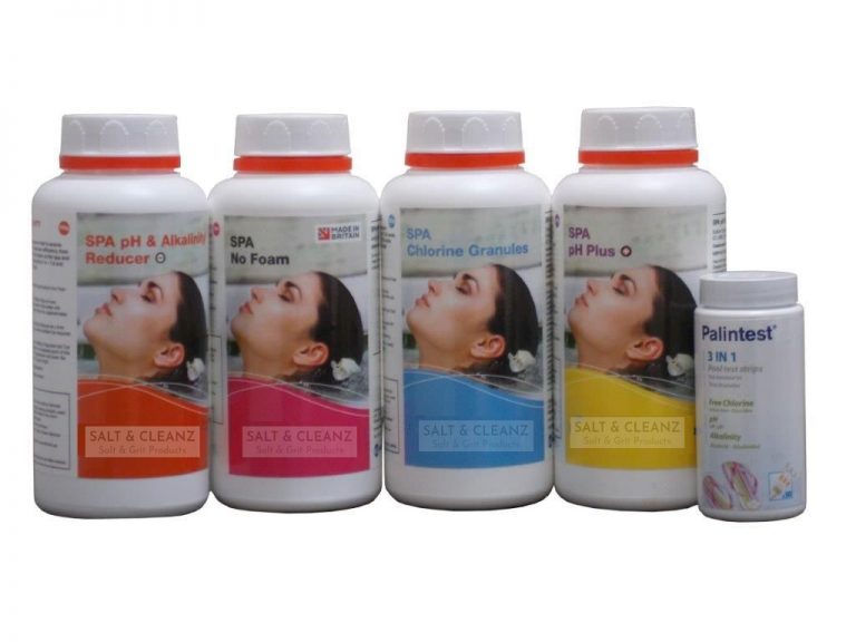 S&C HOT TUB Starter Kit saltandcleanz.co.uk