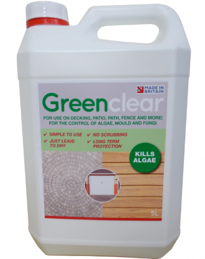Green Clear- Algae, Mould and Fungi Control- 5 Litres
