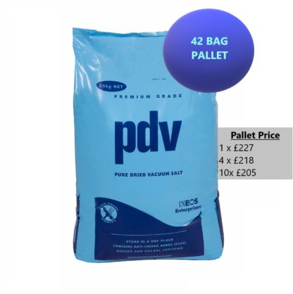 Salt PDV (Food Grade)- 42 BAG FULL PALLET - Tail Lift delivery - Image 2