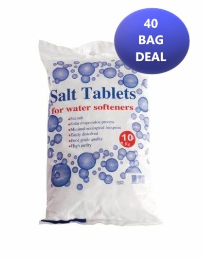 10 Kg Salt Tablets -For Water Softener 40 BAG SPECIAL